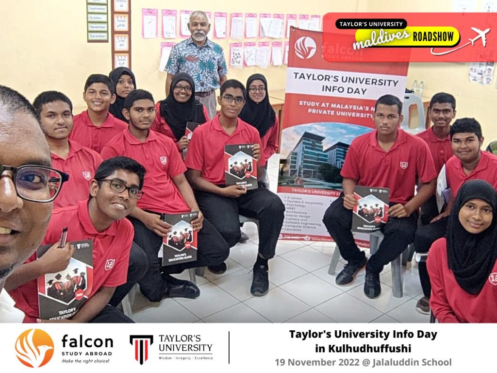 Taylor's University Info Day in Kulhudhuffushi