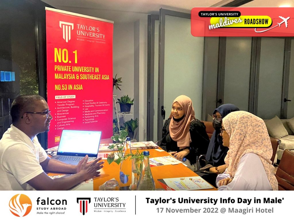 Taylor's University Info Day in Male'